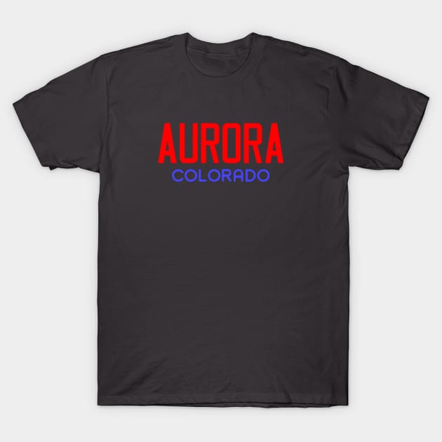 Aurora Colorado Tee T-Shirt by South-O-Matic